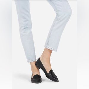 Everlane Black Leather Loafers